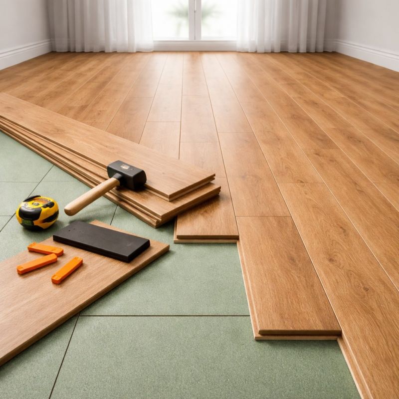 Laminate Floor Remodeling in Bethesda, MD