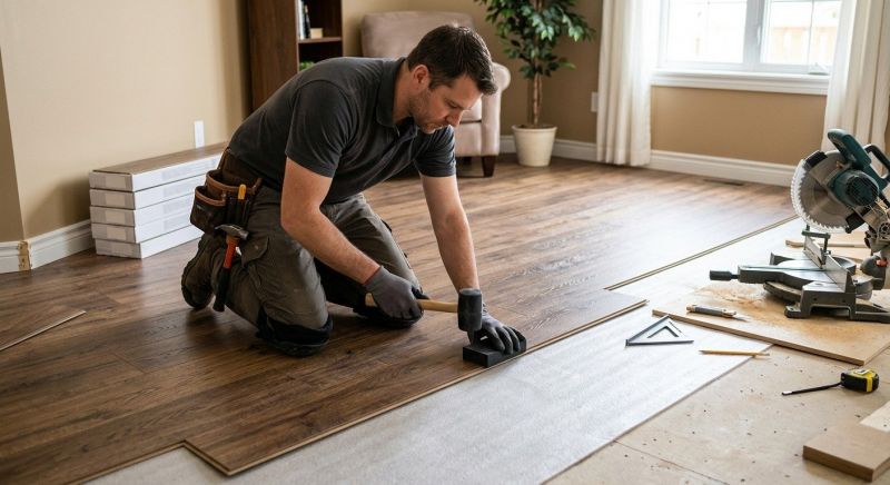 Laminate Floor Remodeling in Bethesda, MD