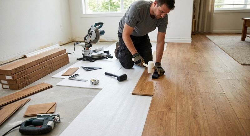 Laminate Floor Replacement in Annandale, VA