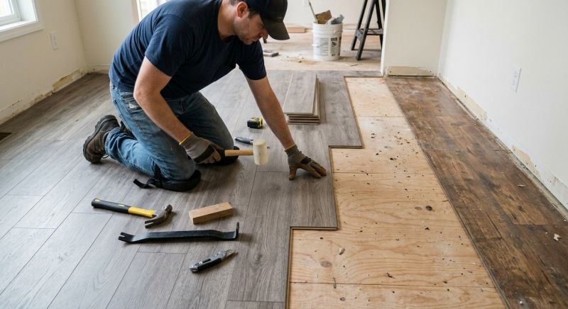 Laminate Floor Replacement in Fairfax, VA