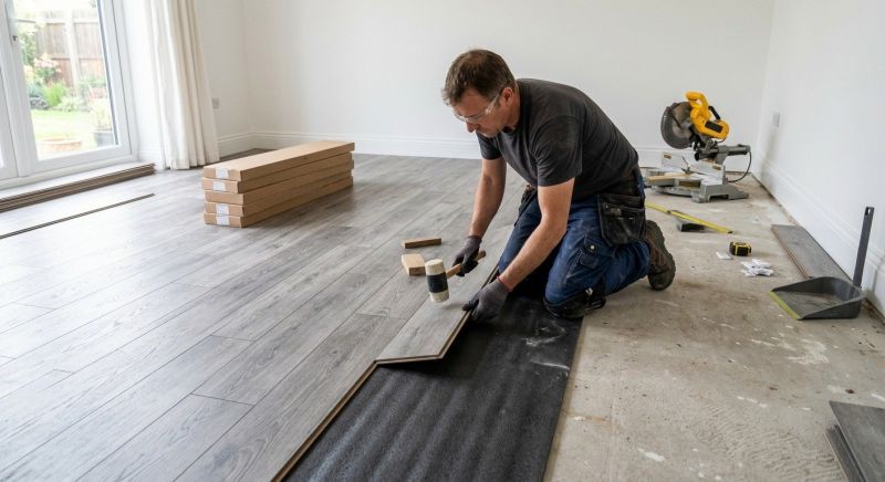 Laminate Floor Replacement in Germantown, MD