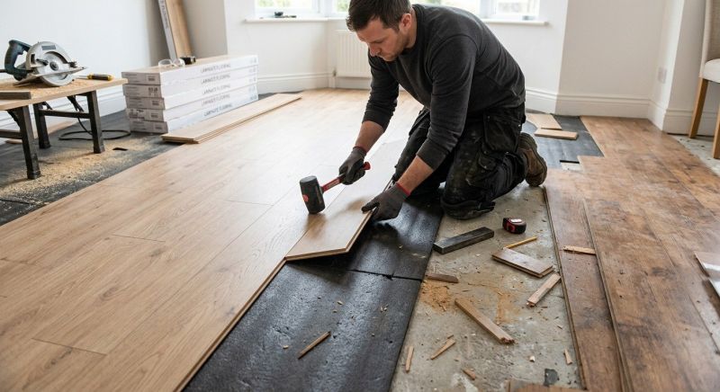 Laminate Floor Replacement in Herndon, VA