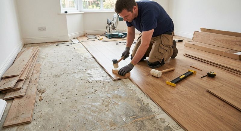 Laminate Floor Replacement in Laurel, MD