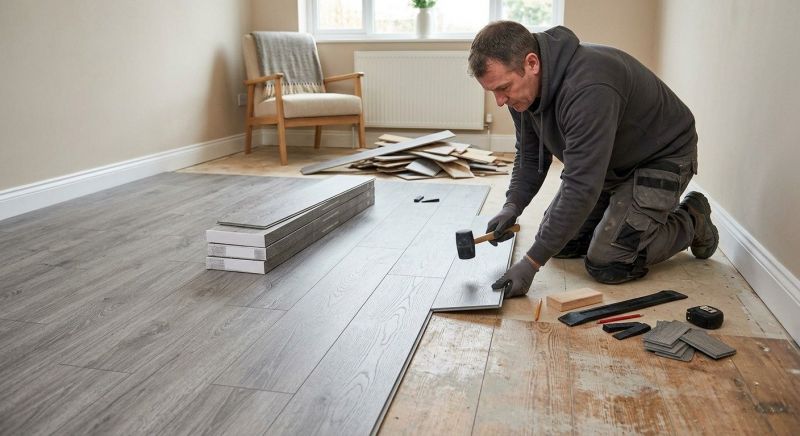 Laminate Floor Replacement in Bethesda, MD