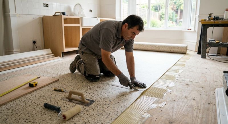 Linoleum Floor Installation in Boyds, MD