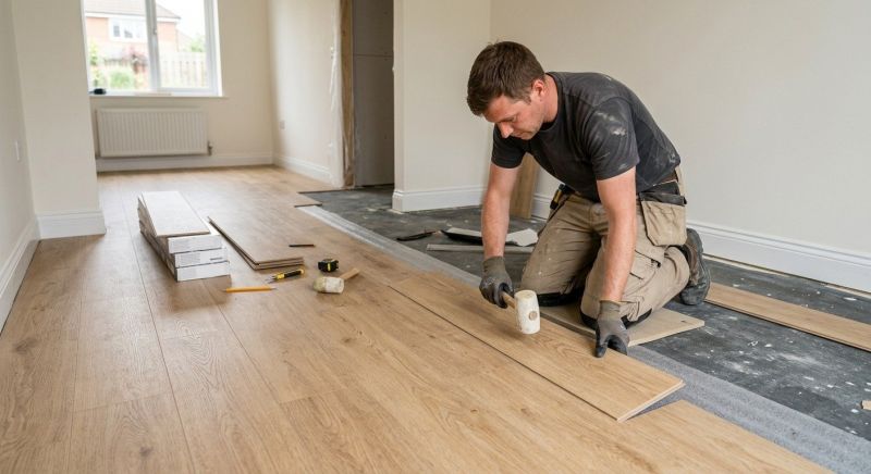 Linoleum Floor Installation in Kensington, MD