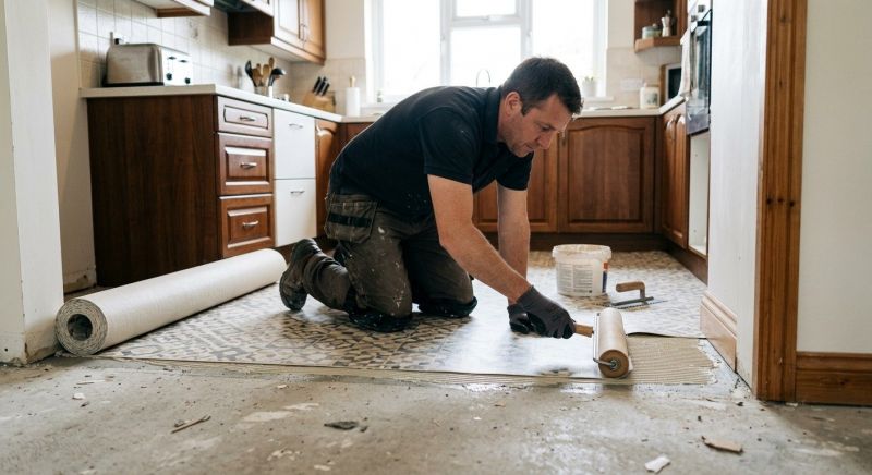 Linoleum Floor Installation in Montgomery Village, MD