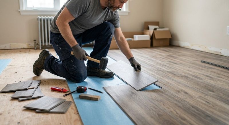 Linoleum Floor Installation in Sandy Spring, MD