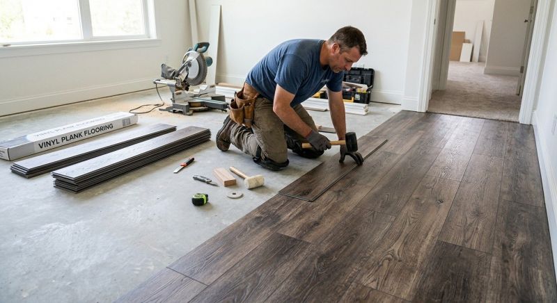 Linoleum Floor Installation in Temple Hills, MD