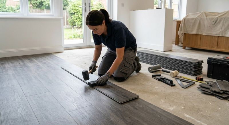 Luxury Vinyl Tile Installation in Poolesville, MD