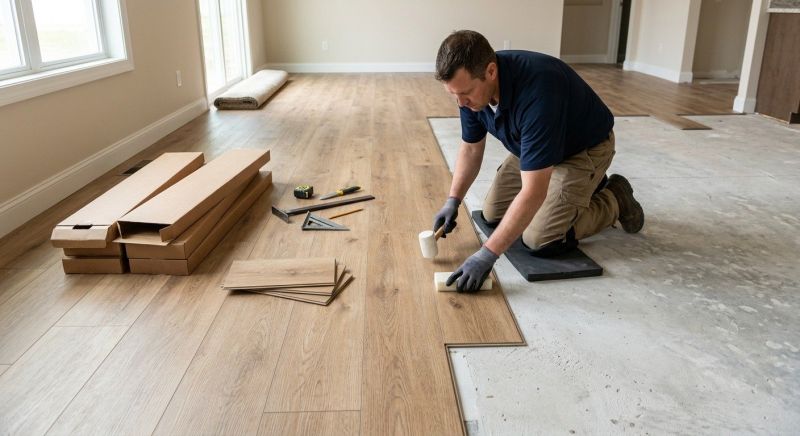 Lvt Flooring Installation in Columbia, MD