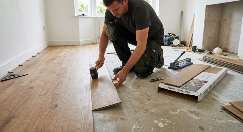 Lvt Flooring Installation in Sandy Spring, MD