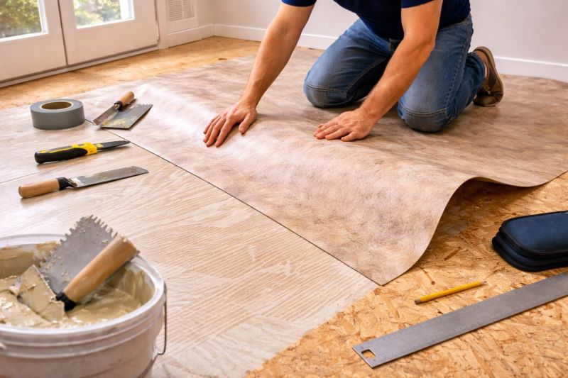 Sheet Flooring Installation in Ashburn, VA