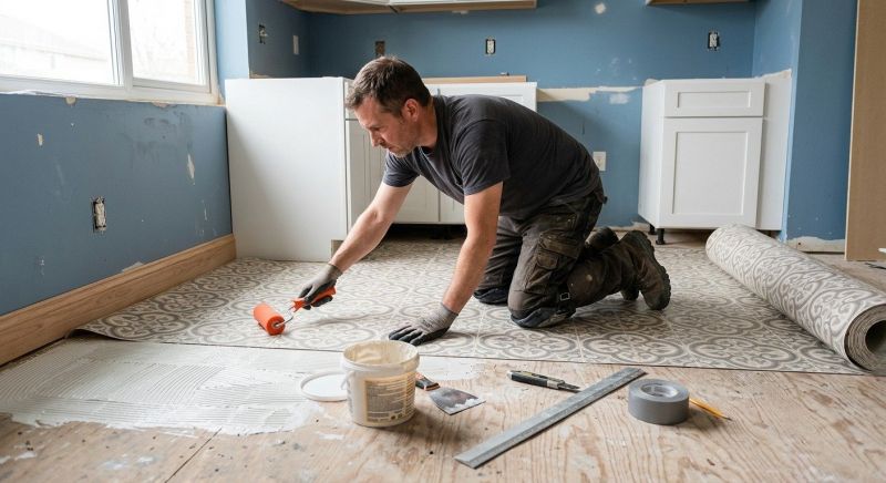 Sheet Linoleum Installation in Cabin John, MD