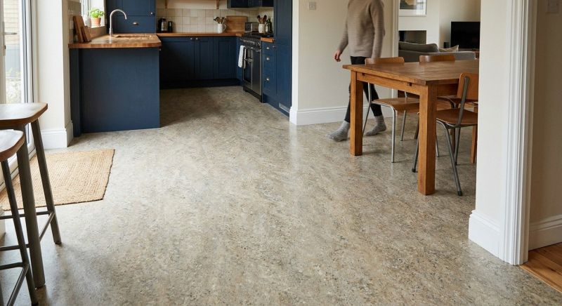 Sheet Linoleum Installation in Clarksburg, MD