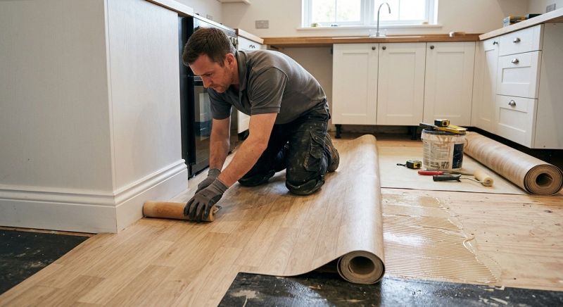 Sheet Linoleum Installation in Temple Hills, MD