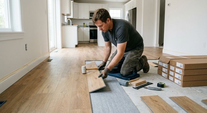 Vinyl Flooring Installation in Highland, MD