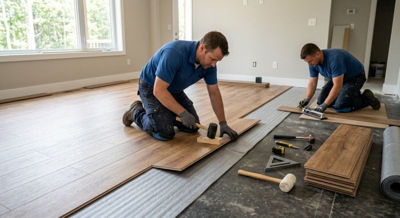 Vinyl Flooring Installation in Potomac, MD