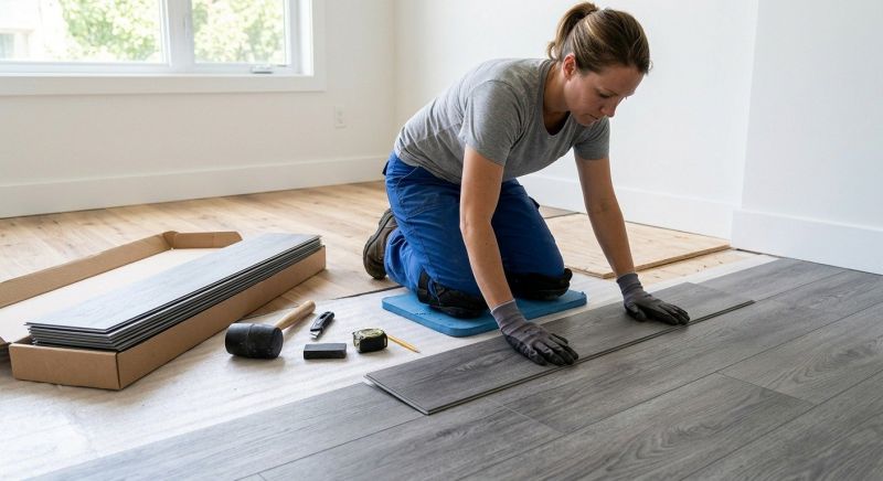 Vinyl Tile Installation in Bethesda, MD