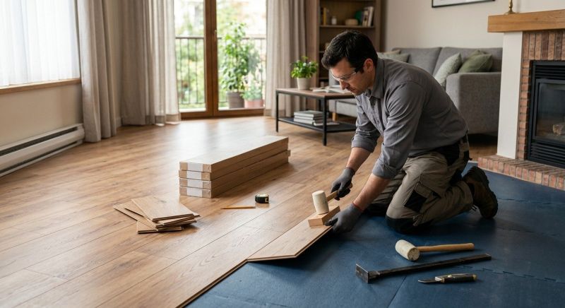 Wood Laminate Installation in Bethesda, MD